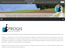 Tablet Screenshot of progis.com